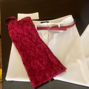 White House black market, slim ankle pants